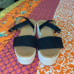 Size 8 platform sandals